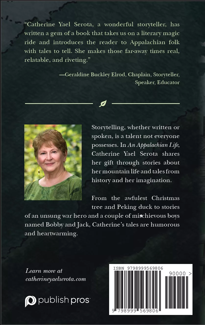 An Appalachian Life: A Storyteller's Perspective-Back